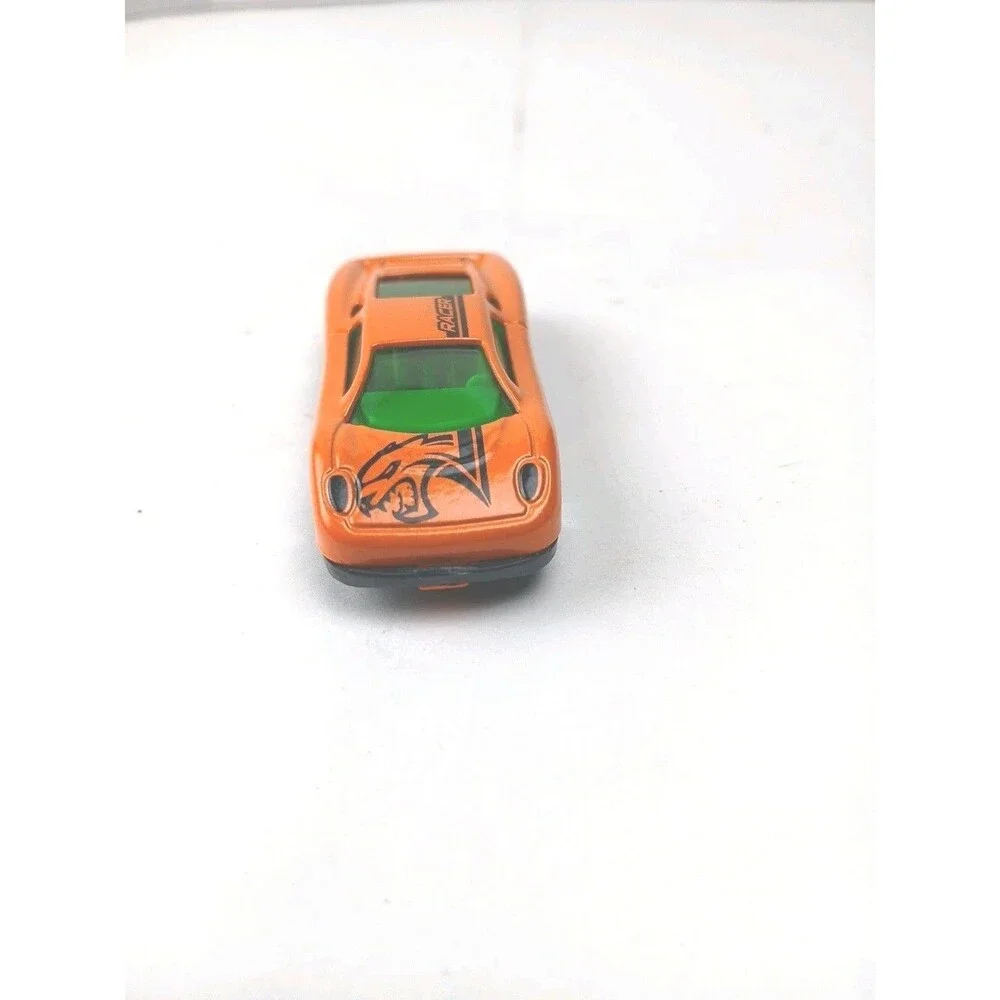 Greenbrier #9809 Bright Orange/ Green Racer 1:64 Free Shipping! T2097